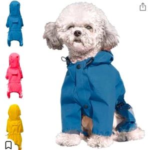 Cosibell Waterproof Puppy Dog Raincoat!